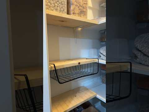 Smart way to use vertical Space for pantry organization #ideas